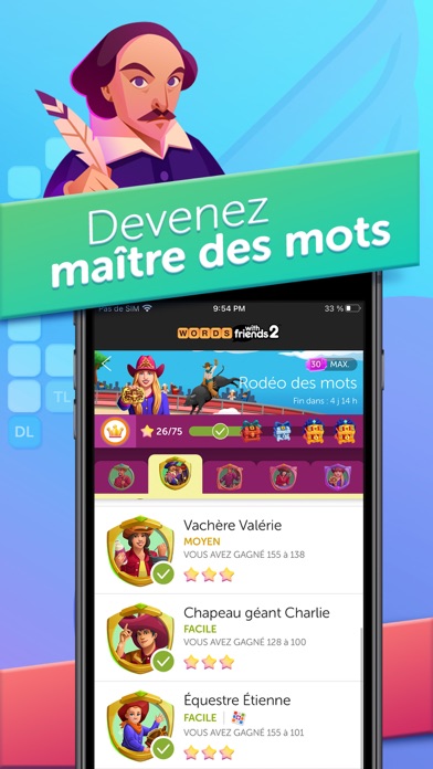 Capture d'écran 2 de Words With Friends